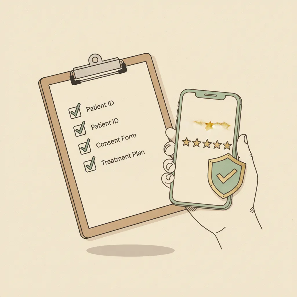 HIPAA & Google Reviews: A Practical Guide for Dental, Chiropractic & Medspa Practices